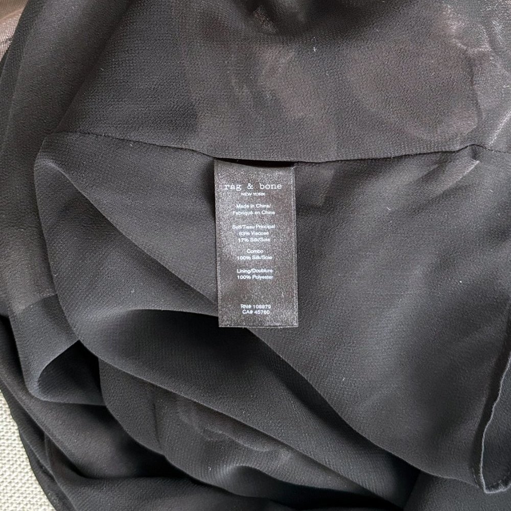 rag & bone Parker Velvet Slip Dress - Picture 8 of 8